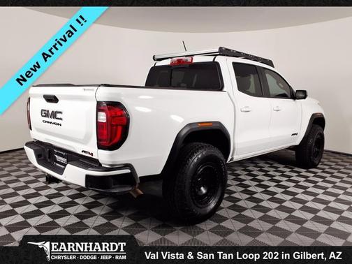 Summit White 2024 GMC Canyon 4WD AT4