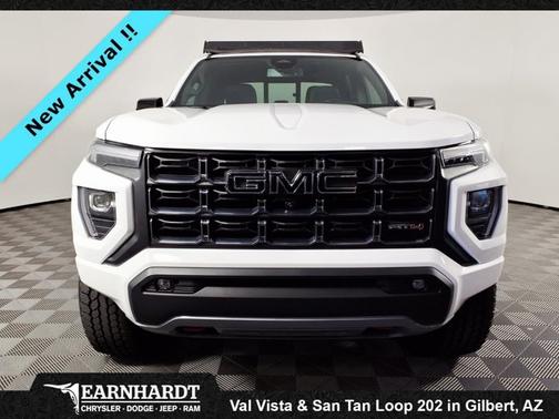 Summit White 2024 GMC Canyon 4WD AT4