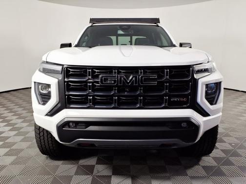 Summit White 2024 GMC Canyon 4WD AT4