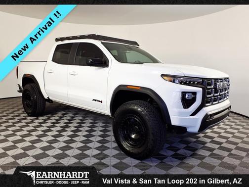 Summit White 2024 GMC Canyon 4WD AT4