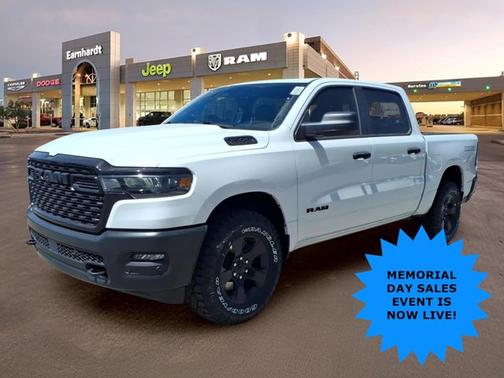 Bright White Clearcoat 2026 RAM 1500 Warlock