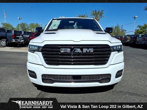 Bright White Clearcoat 2026 RAM 1500 Laramie