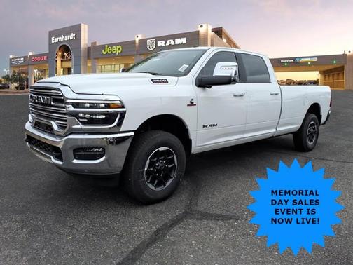 Bright White Clearcoat 2026 RAM 3500 Laramie