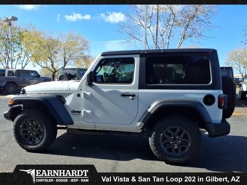 Bright White Clearcoat 2026 Jeep Wrangler Sport S