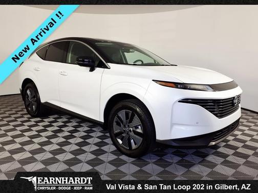 Everest White Pearl Tricoat/Super Black 2025 Nissan Murano SL