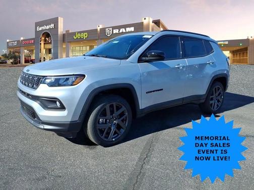 Silver Zynith Metallic Clearcoat 2026 Jeep Compass Latitude Altitude