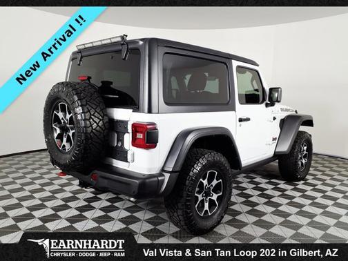 Bright White Clearcoat 2021 Jeep Wrangler Rubicon