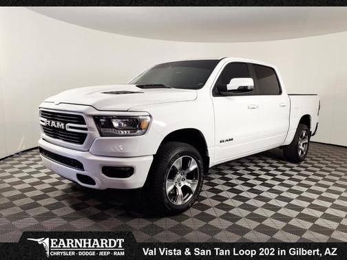 Bright White Clearcoat 2024 RAM 1500 Laramie