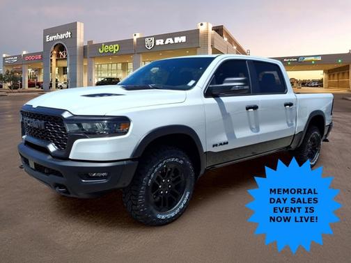 Bright White Clearcoat 2026 RAM 1500 Rebel