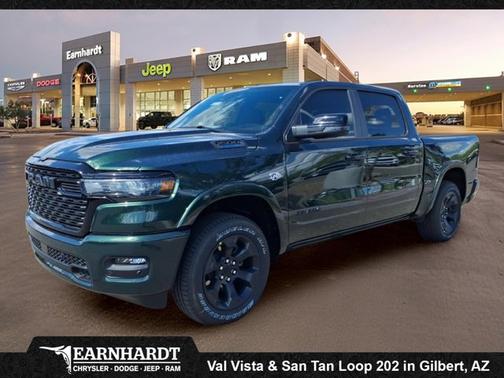 Serrano Green Metallic 2026 RAM 1500 Big Horn