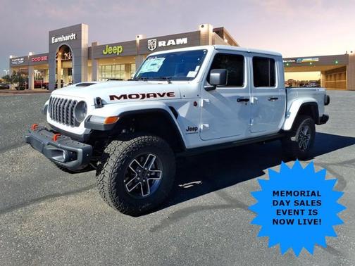 Bright White Clearcoat 2026 Jeep Gladiator Mojave X