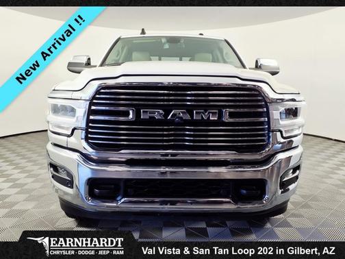 Pearl White 2021 RAM 3500 Laramie