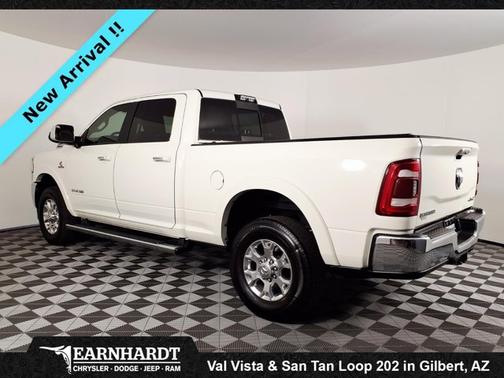 Pearl White 2021 RAM 3500 Laramie