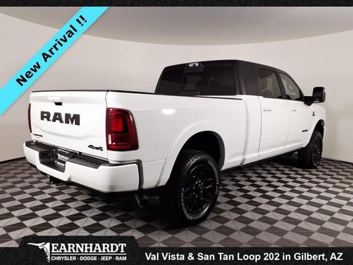 Bright White Clearcoat 2025 RAM 3500 Limited