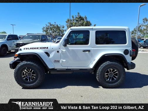 Bright White Clearcoat 2026 Jeep Wrangler Rubicon X