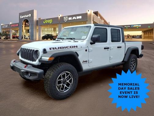 Bright White Clearcoat 2026 Jeep Gladiator Rubicon