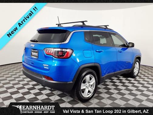 Laser Blue Pearlcoat 2022 Jeep Compass Latitude