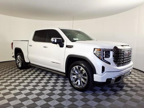 White Frost Tricoat 2023 GMC Sierra 1500 Denali