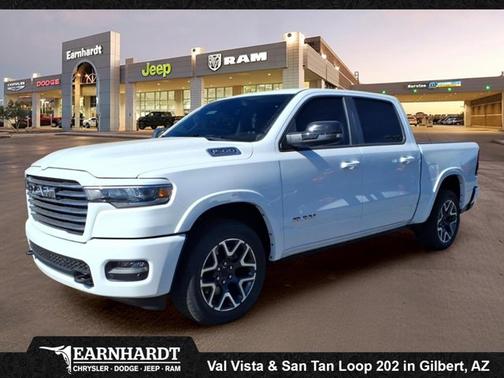 Bright White Clearcoat 2026 RAM 1500 Laramie