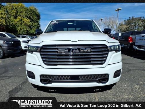 Bright White Clearcoat 2026 RAM 1500 Laramie
