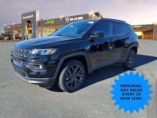 Diamond Black Crystal Pearlcoat 2026 Jeep Compass Latitude Altitude