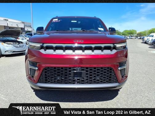 Velvet Red Pearlcoat 2026 Jeep Grand Wagoneer L Limited Reserve
