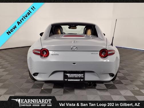Aero Gray Metallic 2025 Mazda MX-5 Miata RF Grand Touring