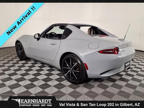 Aero Gray Metallic 2025 Mazda MX-5 Miata RF Grand Touring