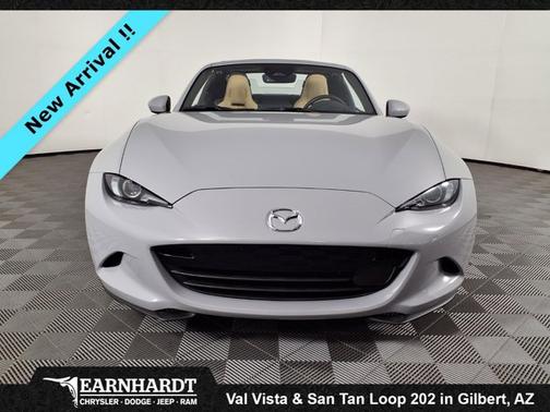 Aero Gray Metallic 2025 Mazda MX-5 Miata RF Grand Touring