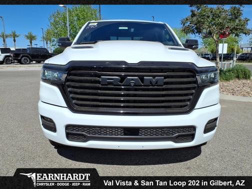 Bright White Clearcoat 2026 RAM 1500 Laramie