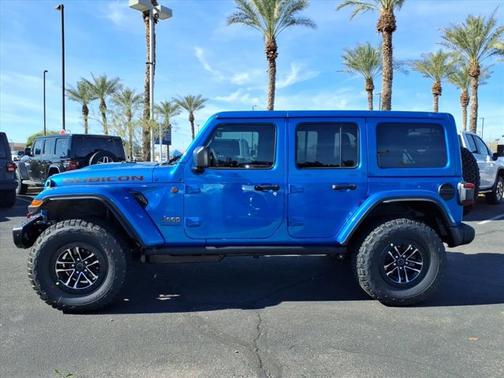 Hydro Blue Pearlcoat 2026 Jeep Wrangler Rubicon X
