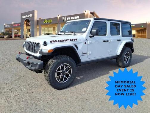Bright White Clearcoat 2026 Jeep Wrangler Rubicon