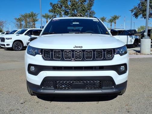 Bright White Clearcoat 2026 Jeep Compass Latitude Altitude