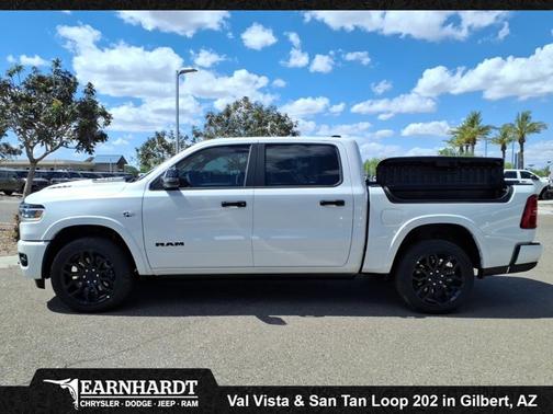 Ivory White Tri-Coat Pearlcoat 2026 RAM 1500 Limited