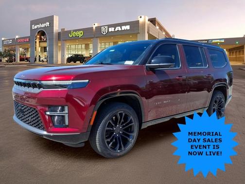 Velvet Red Pearlcoat 2026 Jeep Grand Wagoneer Summit Obsidian