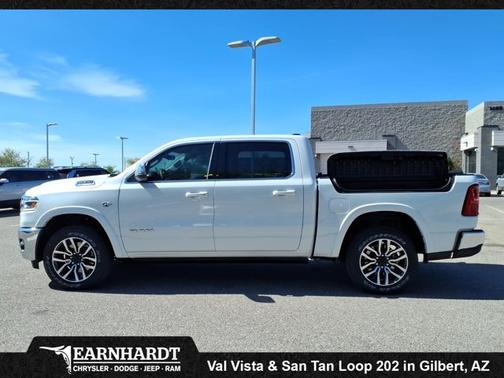Ivory White Tri-Coat Pearlcoat 2026 RAM 1500 Longhorn
