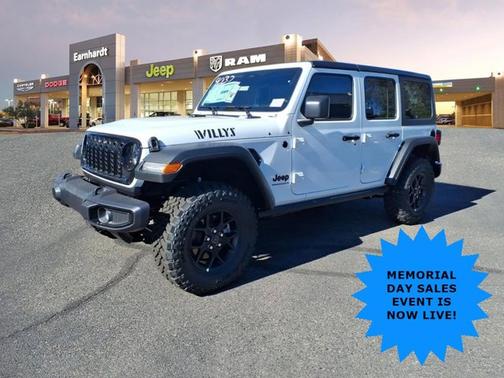 Bright White Clearcoat 2026 Jeep Wrangler Willys