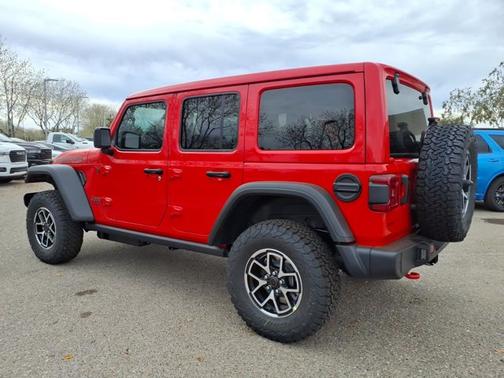 Firecracker Red Clearcoat 2026 Jeep Wrangler Rubicon