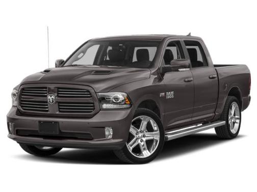 Bright Silver Metallic Clearcoat 2018 RAM 1500 Big Horn