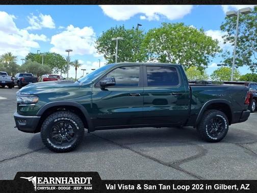 Serrano Green Metallic 2026 RAM 1500 Rebel
