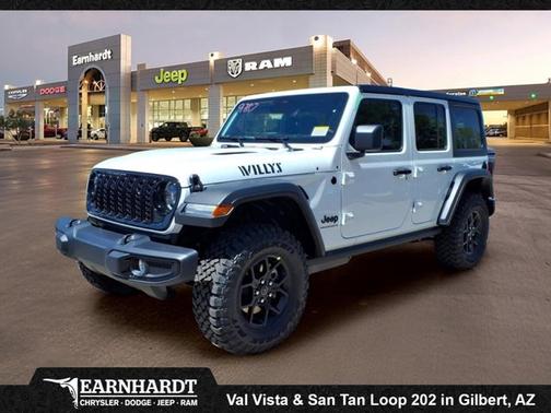 Bright White Clearcoat 2026 Jeep Wrangler Willys