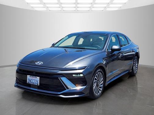 Gray 2025 Hyundai SONATA Hybrid Limited