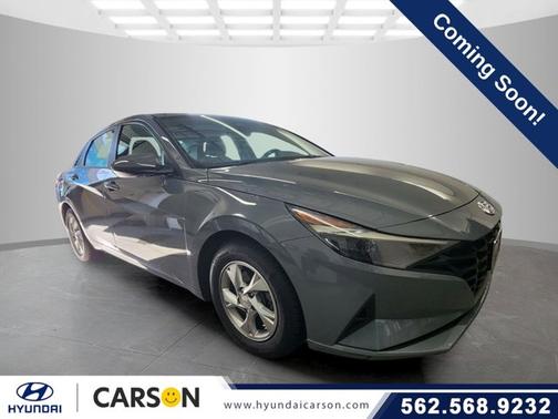 Gray 2021 Hyundai ELANTRA SE