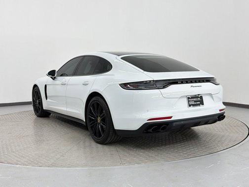 White 2023 Porsche Panamera Platinum Edition