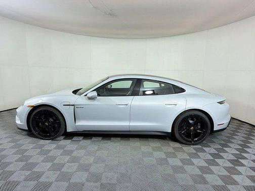 Ice Grey Metallic 2026 Porsche Taycan 4