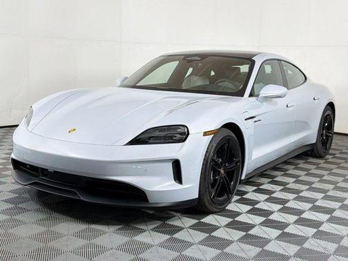 Ice Grey Metallic 2026 Porsche Taycan 4