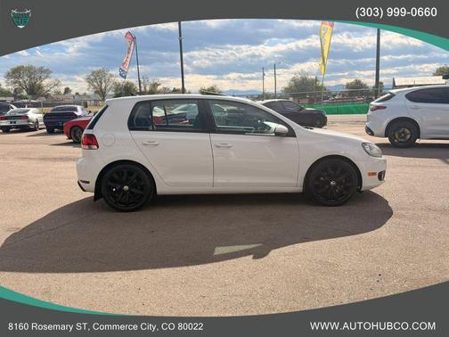 Candy White 2012 Volkswagen Golf TDI