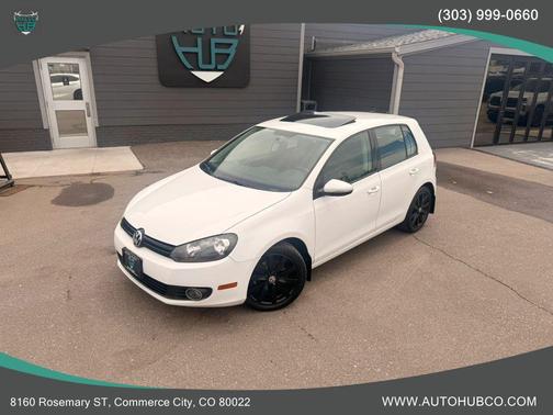 Candy White 2012 Volkswagen Golf TDI