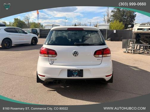 Candy White 2012 Volkswagen Golf TDI