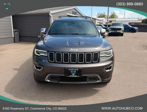 Granite Crystal Metallic Clearcoat 2017 Jeep Grand Cherokee Limited